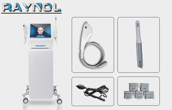 China 2 Handles Multifunction HIFU Machine for Vaginal Tightening and Wrinkle Removal supplier