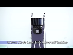 Vertical Triple Wavelength Diode Laser Hair Removal Painless Soprano Machine