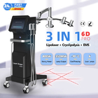 Lipolaser Cryotherapy Fat Freezing Machine 6D Cryolipolysis EMS Weight Loss