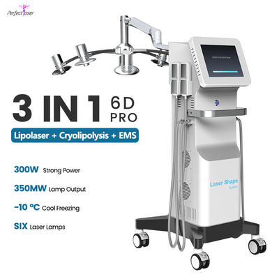Cover Area 30mm*800mm Lipolaser Slimming Machine With 8 Inches Color Touch Screen
