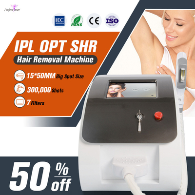 7 Wavelength IPL OPT Hair Removal Machine Elight Laser Skin Rejuvenation 2500W