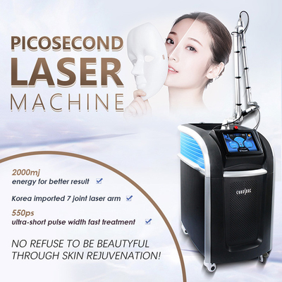 532nm 755nm Pico Tattoo Removal Machine 1064nm Picosecond Laser Beauty Equipment
