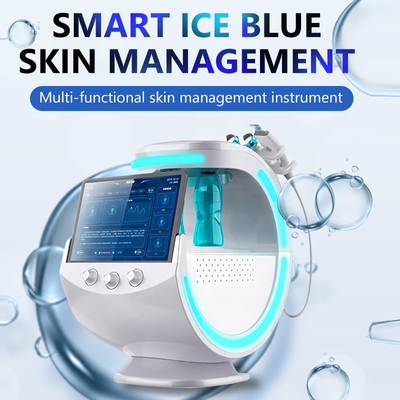 Skin Care RF H2O2 Hydrafacial Machine Ultrasound Facial Cleansing Microdermabrasion