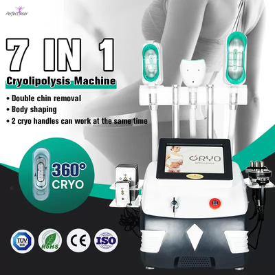 5 In 1 Multifunction Cryolipolysis Slimming Machine RF Fat Freezing Cavitation