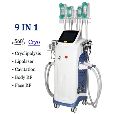 Multifunctional Cryolipolysis Slimming Machine 9 In 1 Cryo Coolsculpting Machine