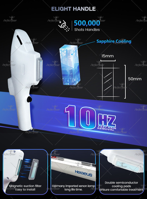 OEM Portable IPL Laser Hair Removal Machine 600000 Shots 2500W